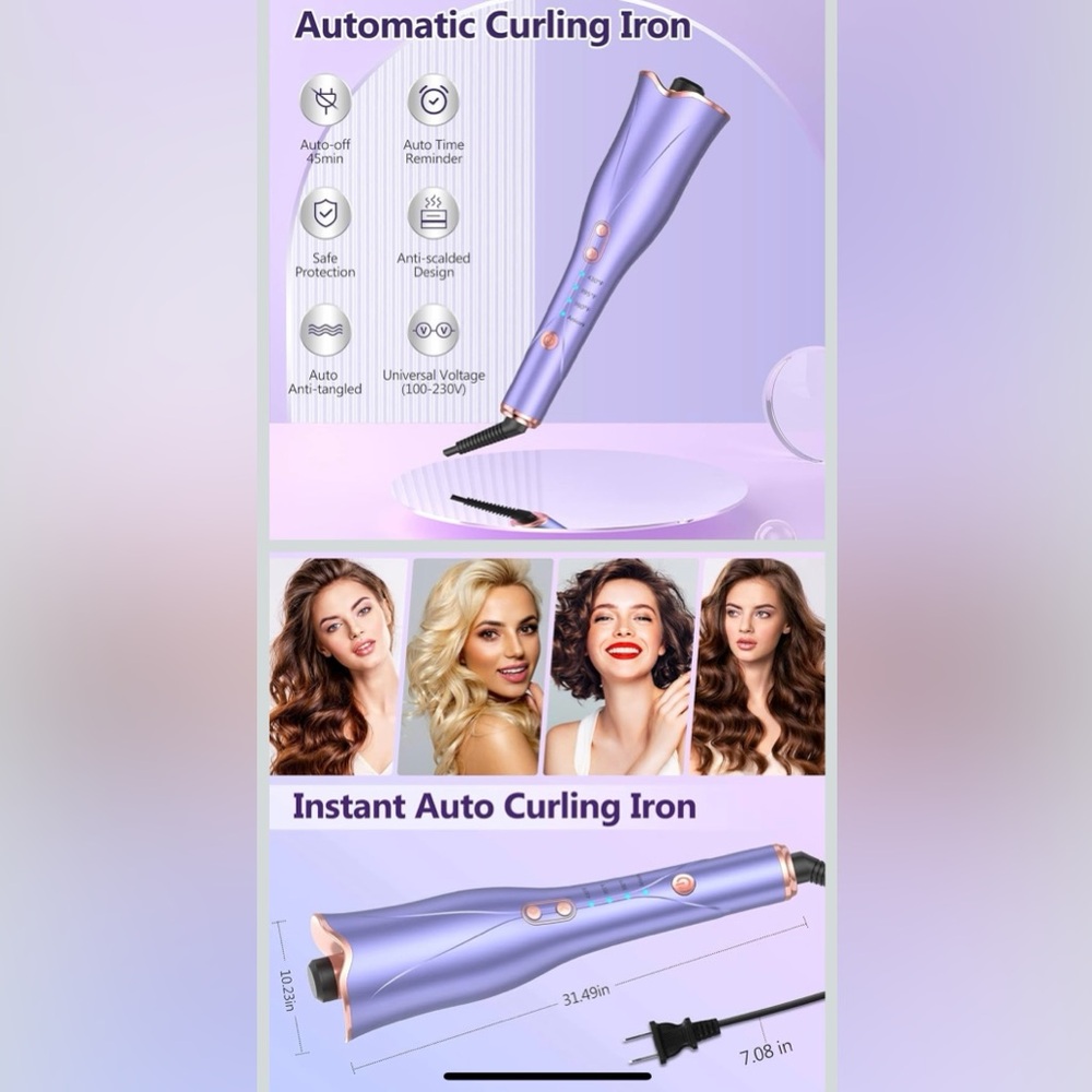 Automatic Hair Curler - Picture 10 of 12